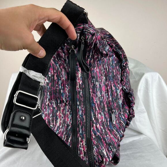 Rare Earth Stone Mountain Messenger Purse Multicolor Print New - Picture 6 of 8